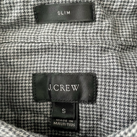 J.Crew Slim Houndstooth Button Down Shirt - Picture 3 of 11